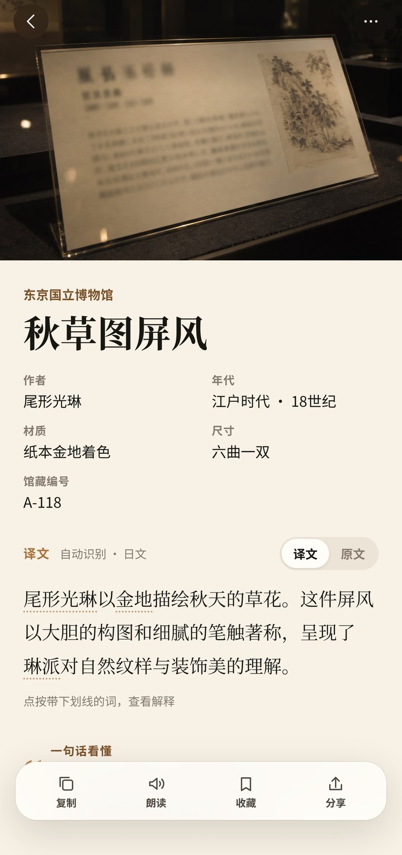 旅行翻译卡译文截图